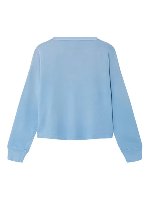 RE/DONE x Hanes crew-neck sweatshirt - Blue - zdjęcie produktu nr 2