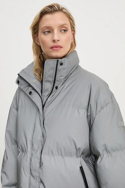 2NDDAY kurtka Santiago damska kolor szary zimowa oversize 2245112509 - zdjęcie produktu nr 1