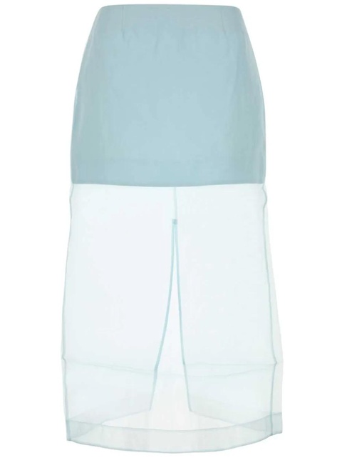 ZIMMERMANN Crush skirt - Blue - zdjęcie produktu nr 1