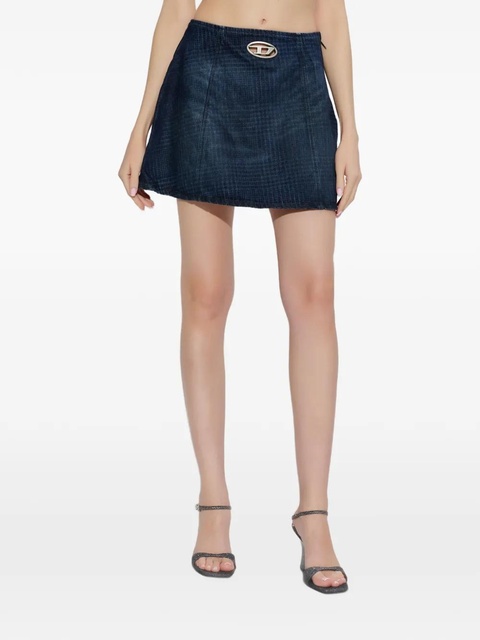 Diesel De-Sweny-S1 denim mini skirt - Blue - zdjęcie produktu nr 2