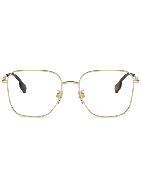 Burberry Eyewear square-frame glasses - Gold - zdjęcie produktu nr 1