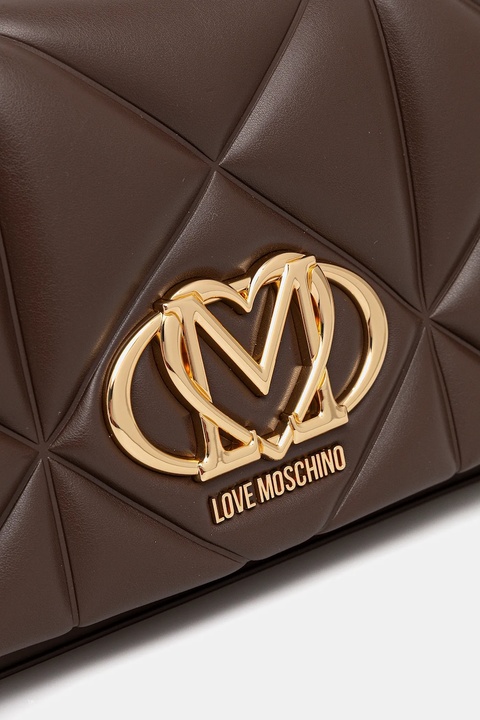 Love Moschino torebka kolor brązowy JC4041PP0NLC0313 - zdjęcie produktu nr 2