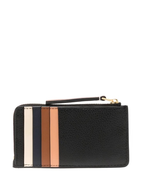 Tory Burch Robinson colour-block zip-fastening wallet - Black - zdjęcie produktu nr 1