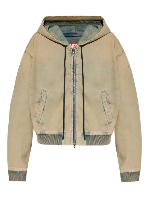 Diesel zip-up hoodie - Green - zdjęcie produktu nr 1