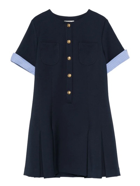 SANDRO short sleeve dress - Blue - zdjęcie produktu nr 1