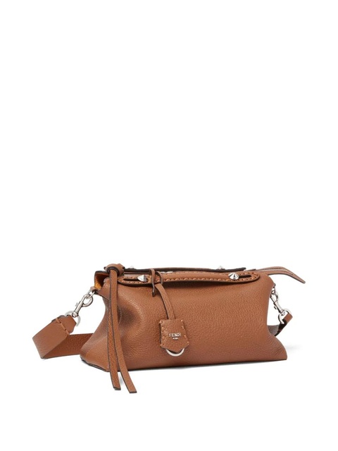 FENDI medium By The Way Selleria hand-sewn topstitches tote bag - Brown - zdjęcie produktu nr 2