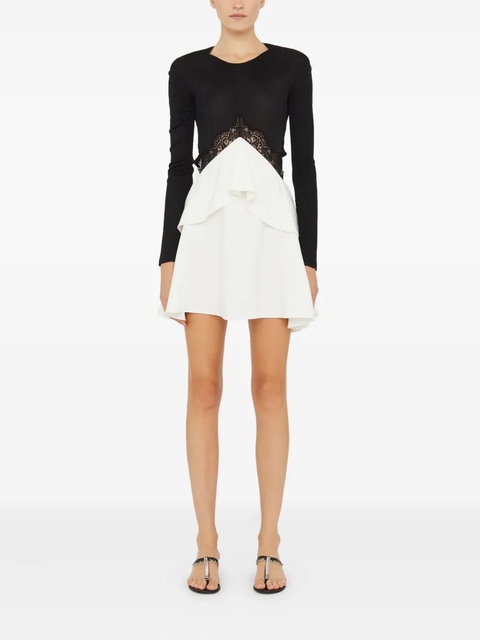 Christopher Esber Endrey lace-insert mini dress - Black - zdjęcie produktu nr 2