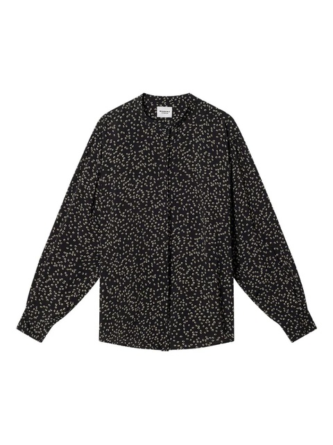 MARANT ÉTOILE Catchell printed shirt - Black - zdjęcie produktu nr 1