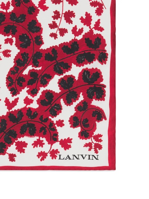 Lanvin silk scarf - White - zdjęcie produktu nr 2