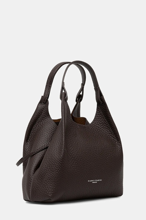 Gianni Chiarini torebka skórzana DUA kolor brązowy BS 9719 RNGDBL - zdjęcie produktu nr 2