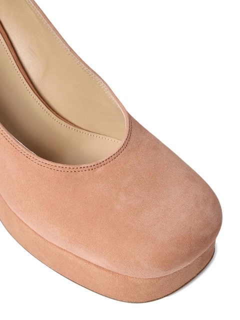 Chloé 100mm straps leather pumps - Pink - zdjęcie produktu nr 2