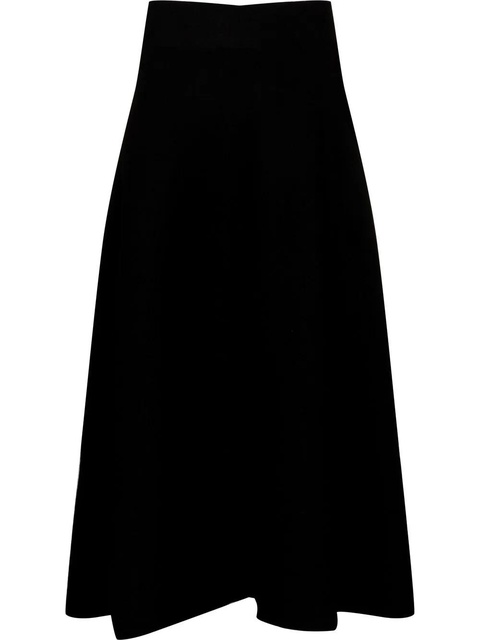 Jil Sander high-waisted A-line skirt - Black - zdjęcie produktu nr 1