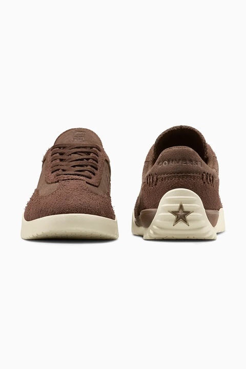 Converse sneakersy zamszowe Run Star Trainer kolor brązowy A16386C - zdjęcie produktu nr 2