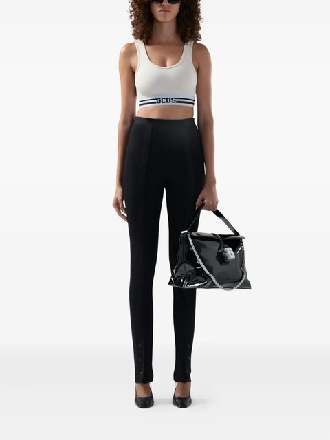 GCDS button detail trousers - Black - zdjęcie produktu nr 1