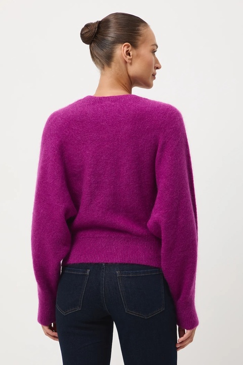 Medicine kardigan damski kolor fioletowy - zdjęcie produktu nr 2