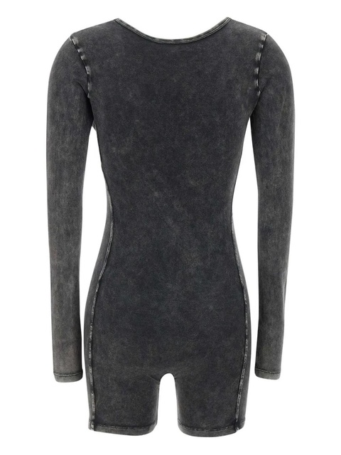 Diesel jersey long-sleeve playsuit - Black - zdjęcie produktu nr 2