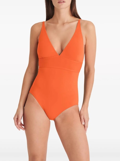 ERES Larcin V-neck swimsuit - Orange - zdjęcie produktu nr 2