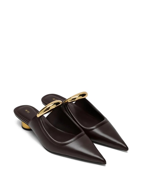 JW Pei 25mm Helena mules - Red - zdjęcie produktu nr 2