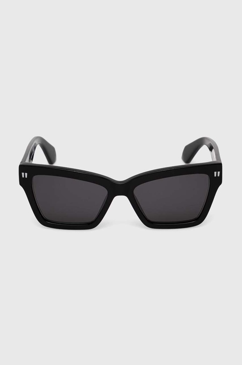 Off-White okulary przeciwsłoneczne kolor czarny OERI110_541007 - zdjęcie produktu nr 1