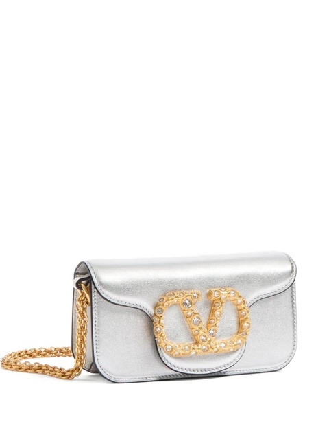 Valentino Garavani small Locò tote bag - Silver - zdjęcie produktu nr 1