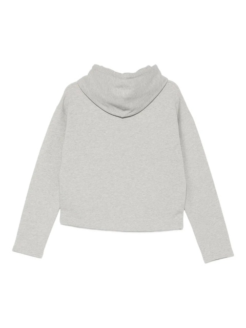 AMI Paris heart-logo hoodie - Grey - zdjęcie produktu nr 1