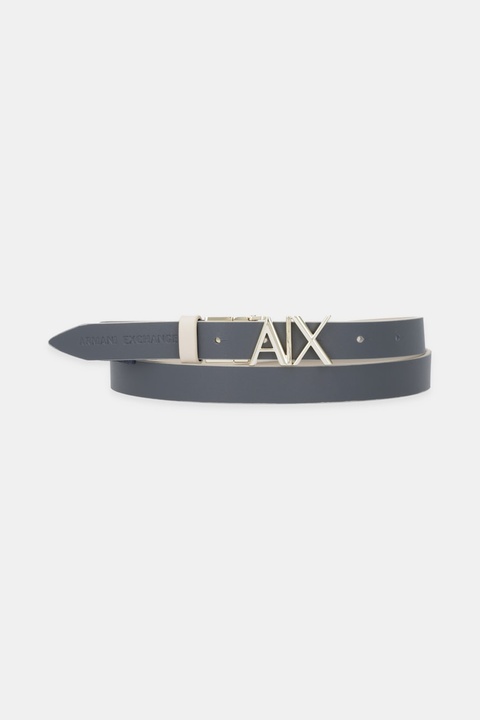 Armani Exchange pasek skórzany damski kolor beżowy XW002127 AF17157 - zdjęcie produktu nr 2