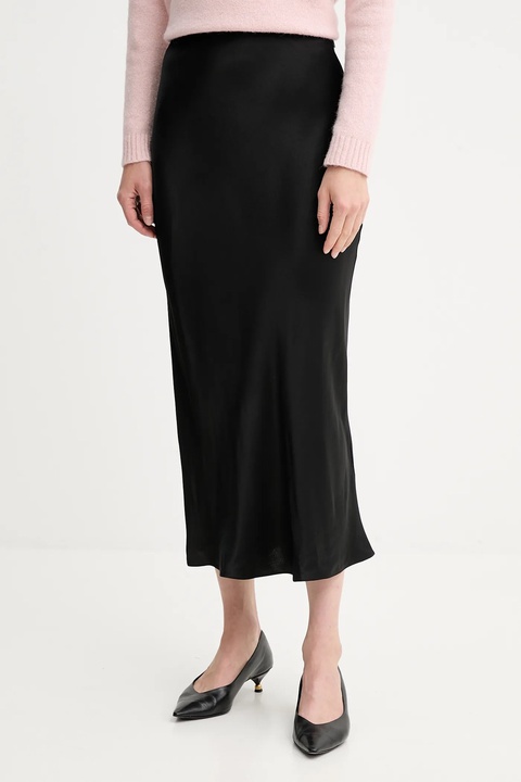 BOSS spódnica kolor czarny maxi prosta 50541819 - zdjęcie produktu nr 1