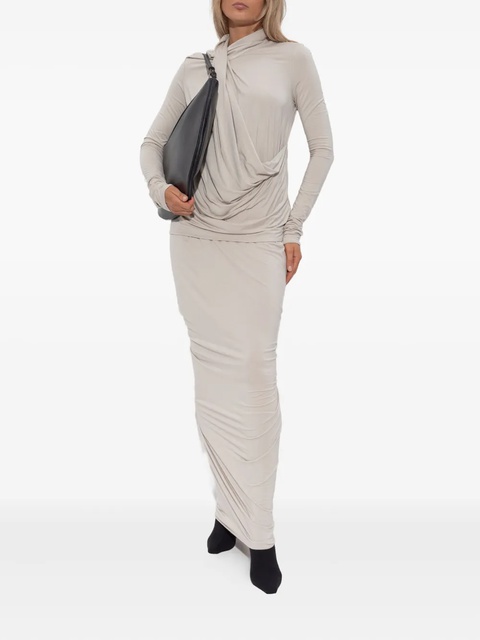ENTIRE STUDIOS draped cowl-neck top - Neutrals - zdjęcie produktu nr 2