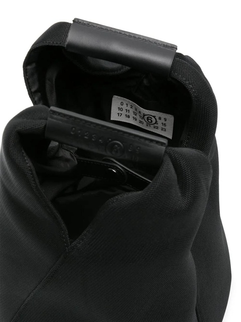 MM6 Maison Margiela Japanese mesh tote bag - Black - zdjęcie produktu nr 2