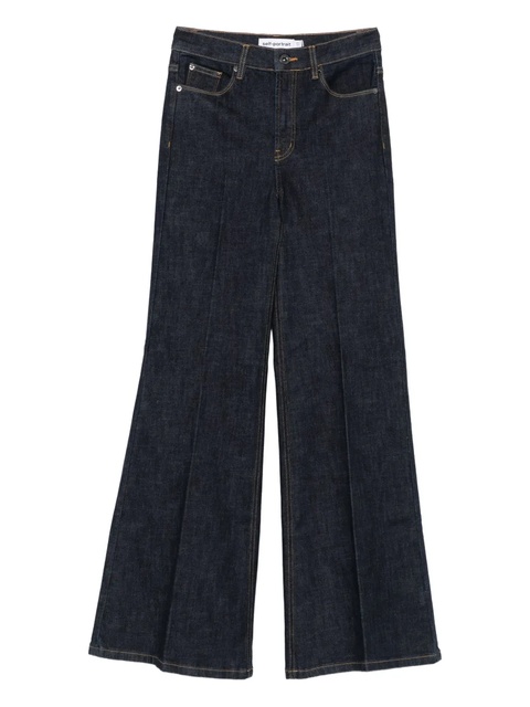 Self-Portrait flared jeans - Blue - zdjęcie produktu nr 1