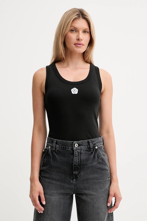 Kenzo top kolor czarny FF52TO7384SJ - zdjęcie produktu nr 1