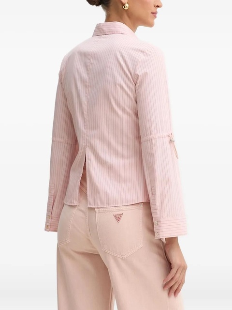 PINKO pinstriped tie-cuff shirt - zdjęcie produktu nr 2