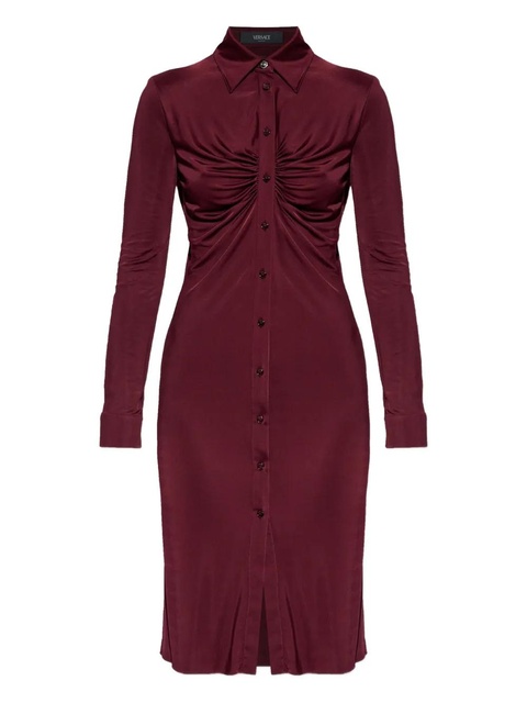 Versace gathered-detail mini dress - zdjęcie produktu nr 1