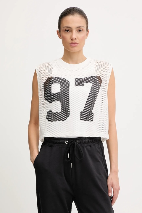 Puma top PUMA x ROSÉ kolor beżowy 633804 - zdjęcie produktu nr 1