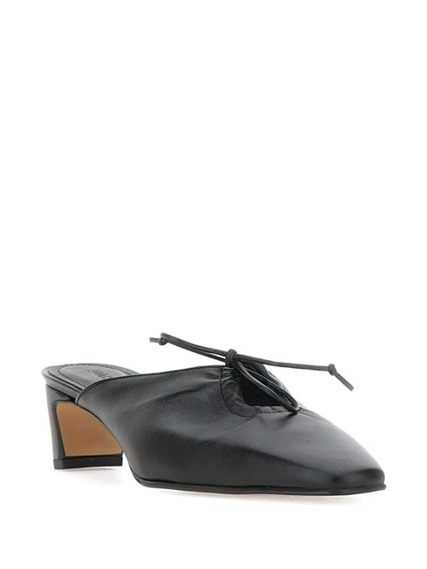 ALOHAS 50mm Amar mules - Black - zdjęcie produktu nr 2