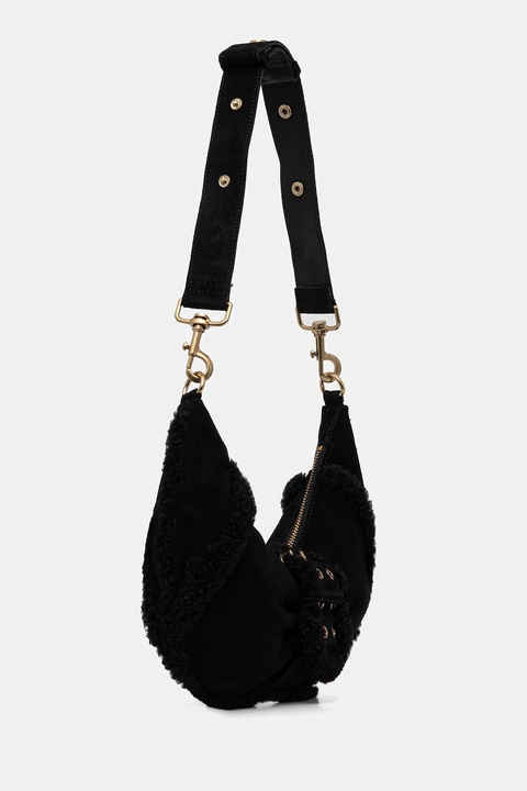 Marciano Guess torebka zamszowa kolor czarny 5BGZ18 7412A - zdjęcie produktu nr 1