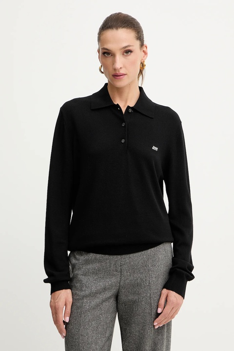 Miss Sixty sweter wełniany damski kolor czarny lekki 6S1RJ37300 - zdjęcie produktu nr 1