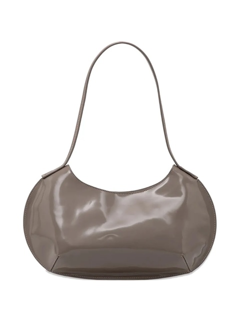 BY FAR medium Horner leather shoulder bag - Grey - zdjęcie produktu nr 1