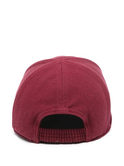 Miu Miu Drill baseball cap - Red - zdjęcie produktu nr 2