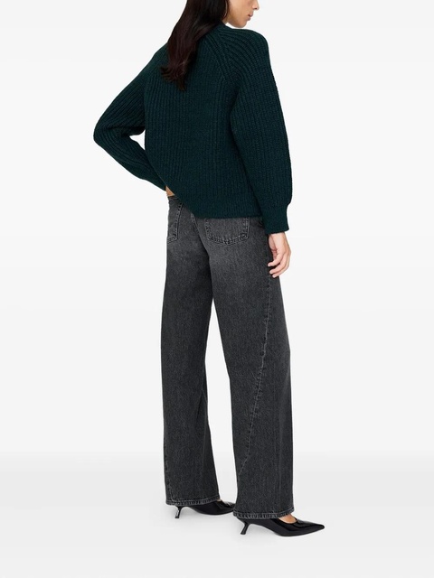ANINE BING Kendrick jumper - Green - zdjęcie produktu nr 2