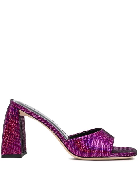 BY FAR 90mm Michele sandals - Pink - zdjęcie produktu nr 1