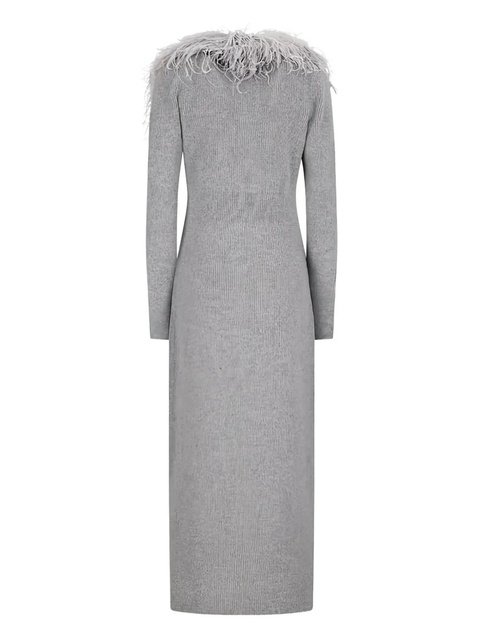 Blumarine wool cardi-coat - Grey - zdjęcie produktu nr 2