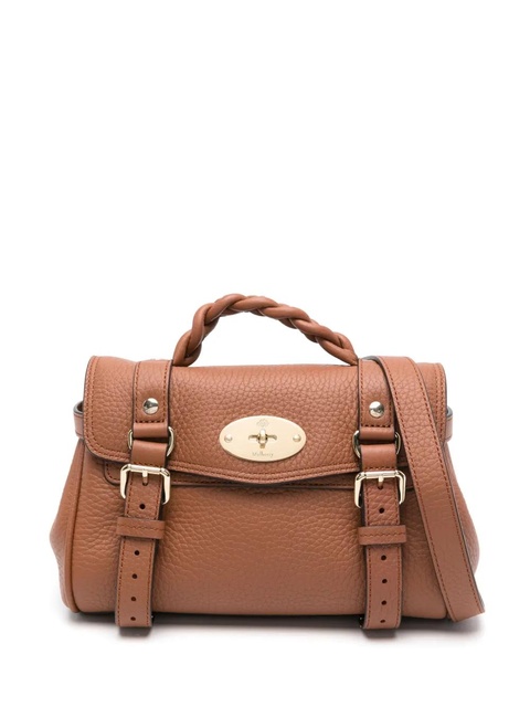 Mulberry mini Alexa leather tote bag - Brown - zdjęcie produktu nr 1