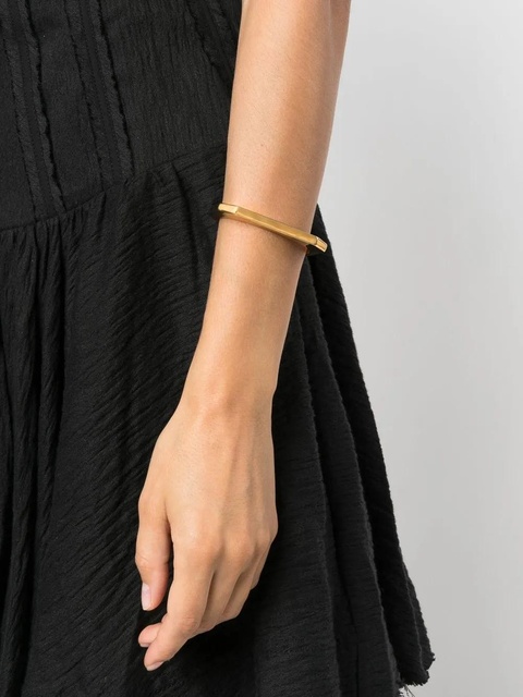 Zadig&Voltaire geometric-cut cuff bangle - Gold - zdjęcie produktu nr 2