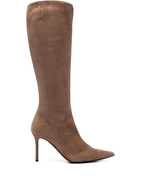 Giuseppe Zanotti 85mm suede boots - Brown - zdjęcie produktu nr 1