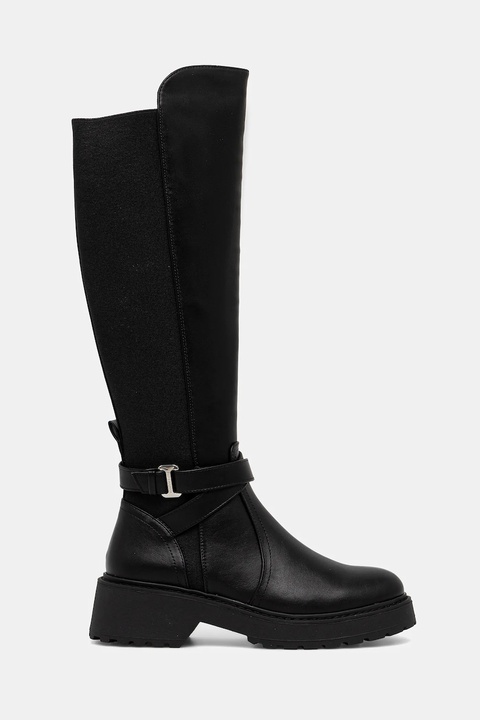 Steve Madden kozaki Caller damskie kolor czarny na platformie 11004962 - zdjęcie produktu nr 2