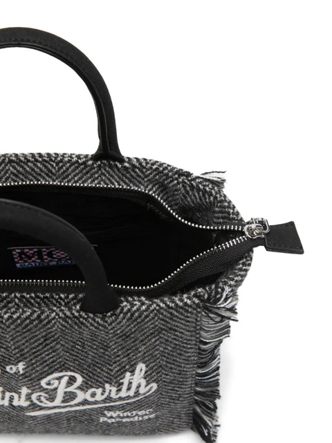 MC2 Saint Barth mini Vanity tote bag - Black - zdjęcie produktu nr 2