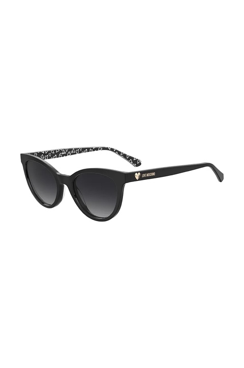 Love Moschino okulary przeciwsłoneczne damskie kolor czarny MOL079/S - zdjęcie produktu nr 2