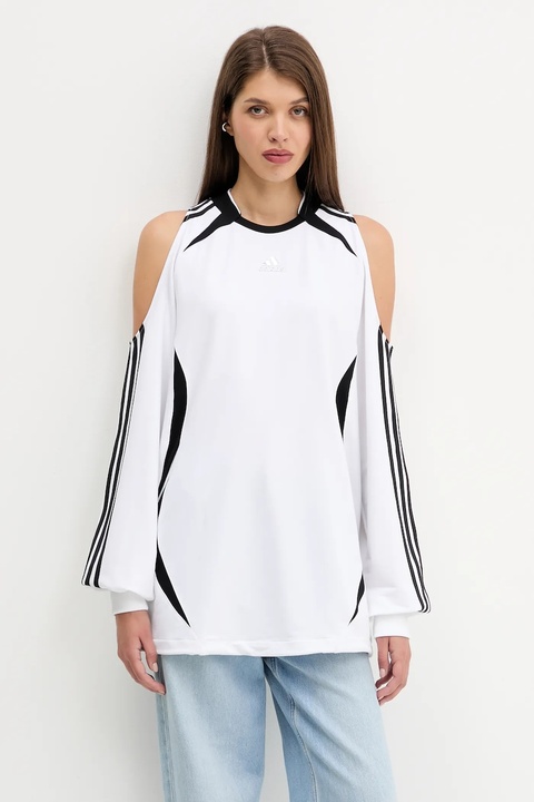 adidas Originals bluza Fashion Jersey damska kolor biały gładka KE9797 - zdjęcie produktu nr 1