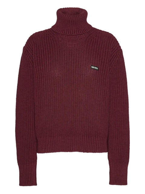 ROTATE BIRGER CHRISTENSEN roll-neck sweater - Red - zdjęcie produktu nr 1